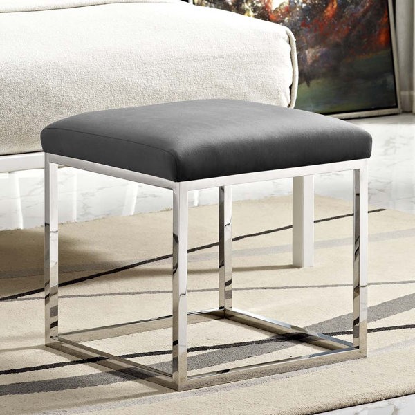 Orren Ellis Grubbs Upholstered Ottoman & Reviews Wayfair Canada